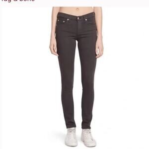 Rag & Bone Charcoal Skinny Jeans